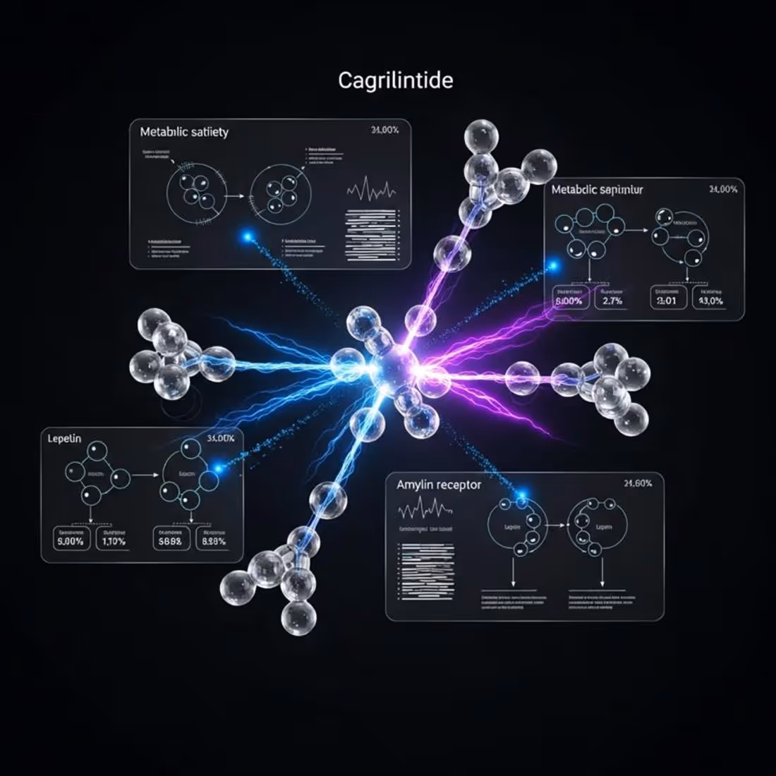 Cagrilintide — illustration de dossier de recherche