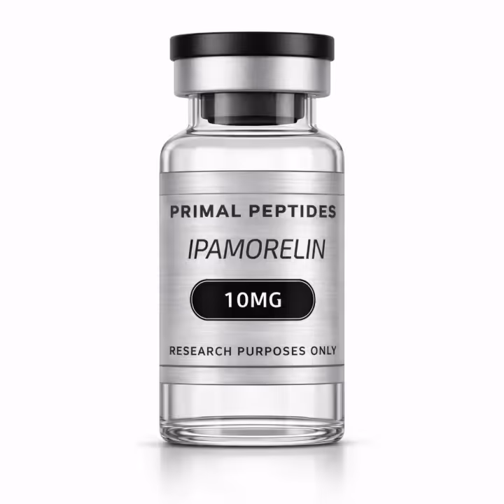 Ipamorelin 10mg — flacon de matériau de référence analytique